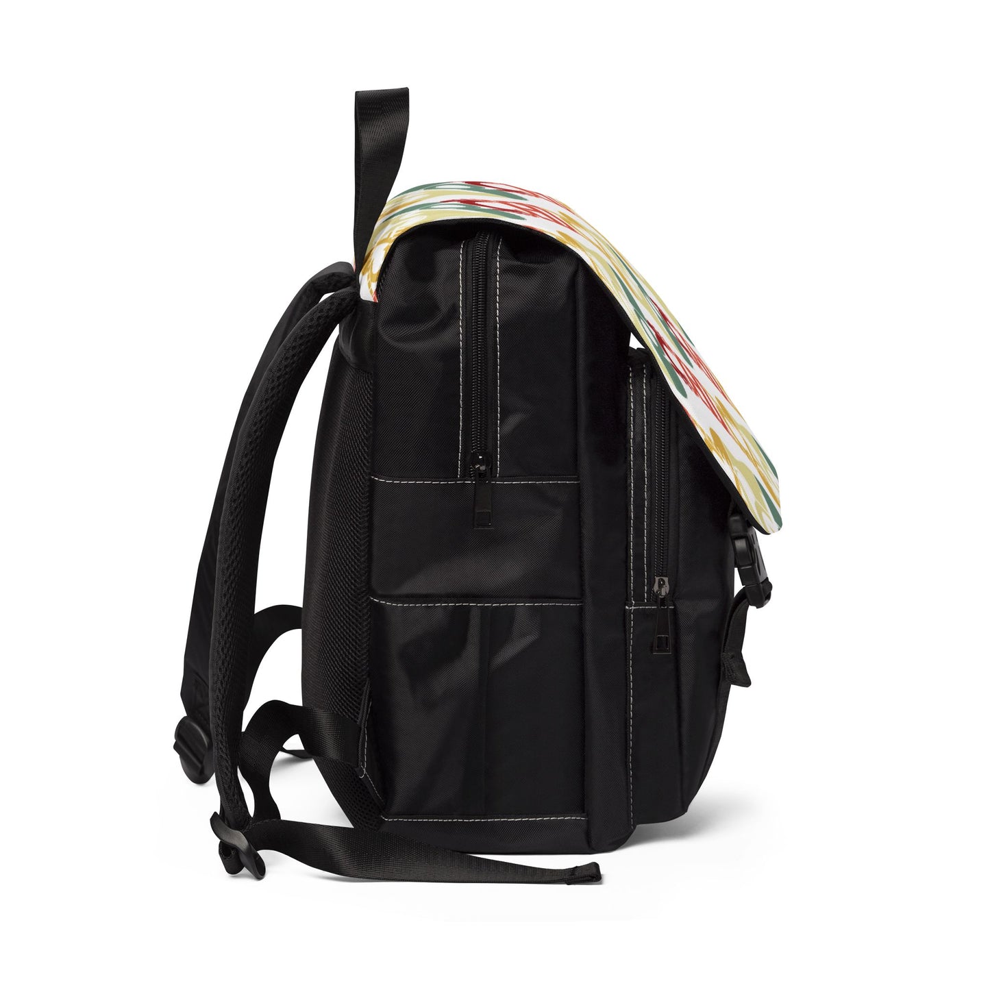 Chic Chicago Unisex Casual Shoulder Backpack - Stylish Everyday Carry with Retro Vibe